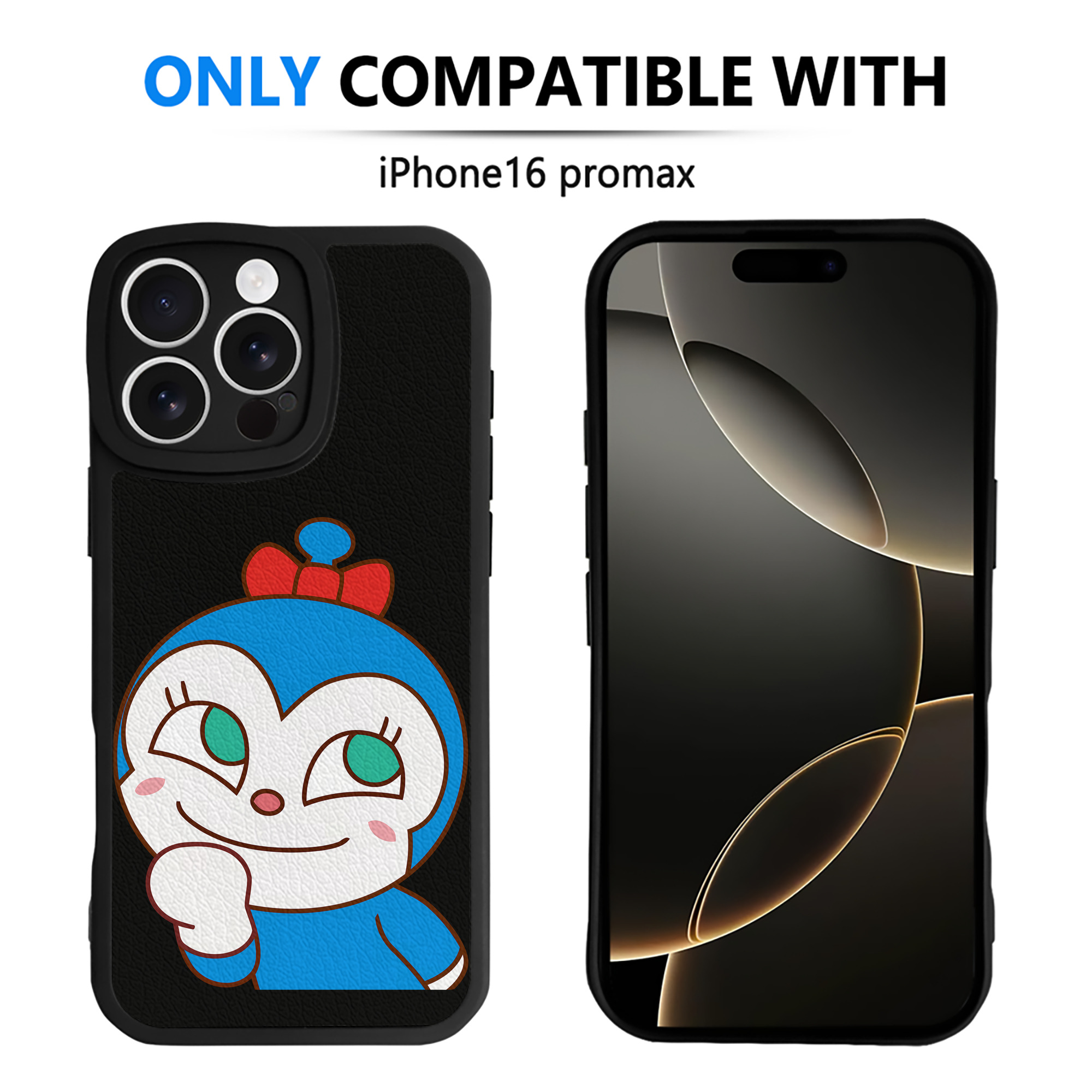 （画像用） アンパンマン Anpanman 【iPhone 16シリーズ対応】シリコンスマホケース（レザー調） 材質：シリコン